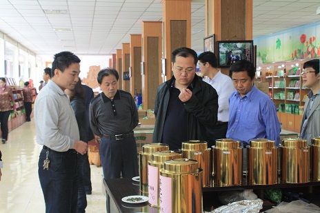 袁继明深入天方企业调研工作考察集团农业产业化建设