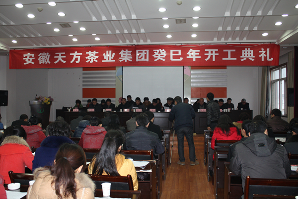 安徽天方集团举行癸巳年开工典礼